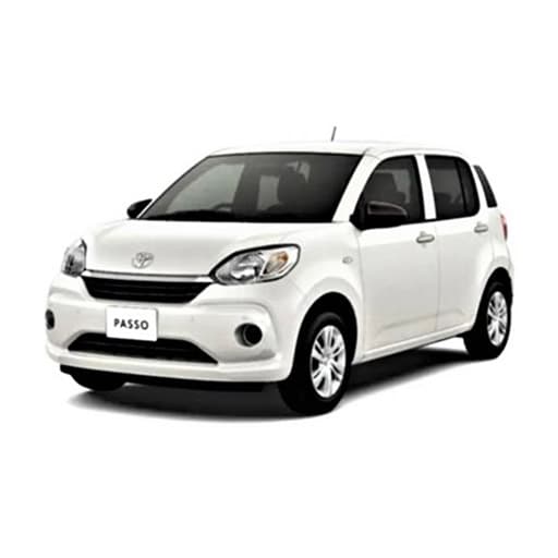 Toyota Passo, Nissan March, Mitsubishi Mirage 1000cc